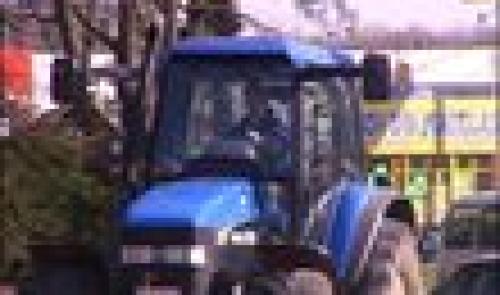 Makro : manifestation d'agriculteurs